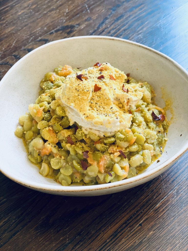 Green Pea Dahl