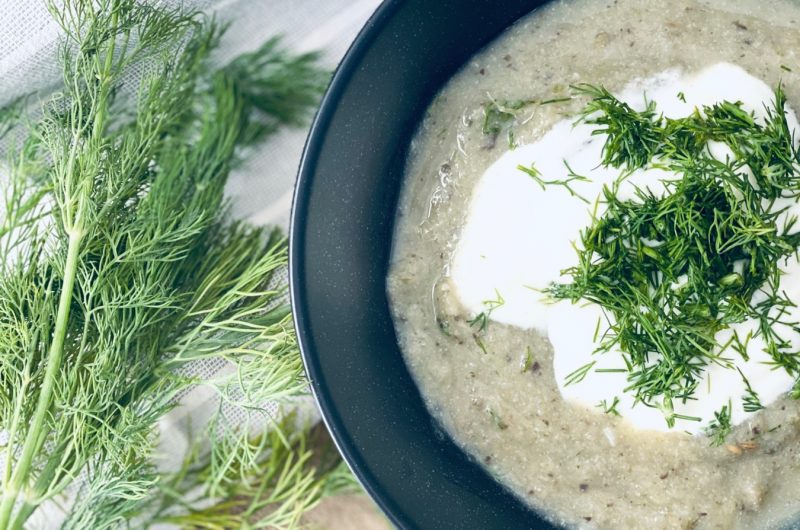 Mushroom & Cauliflower Soup