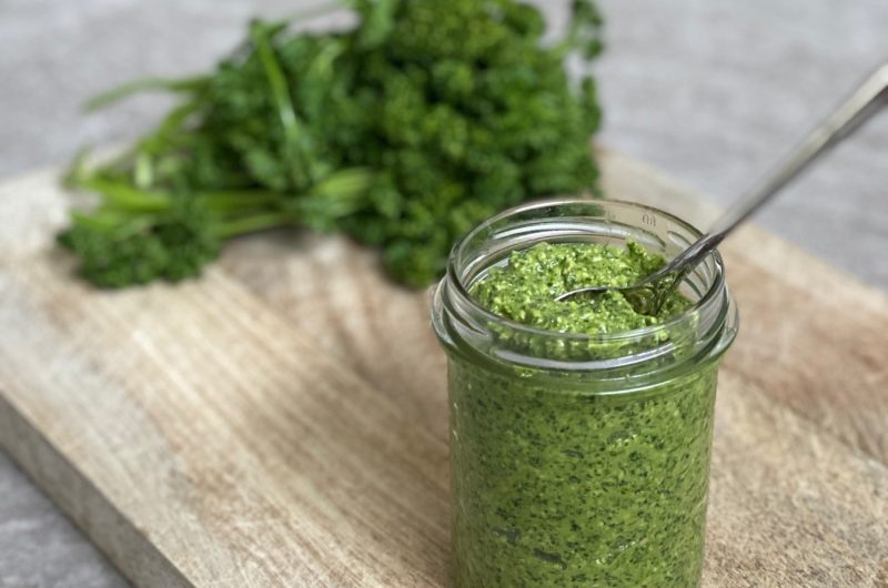 Radish Tops & Dill Pesto