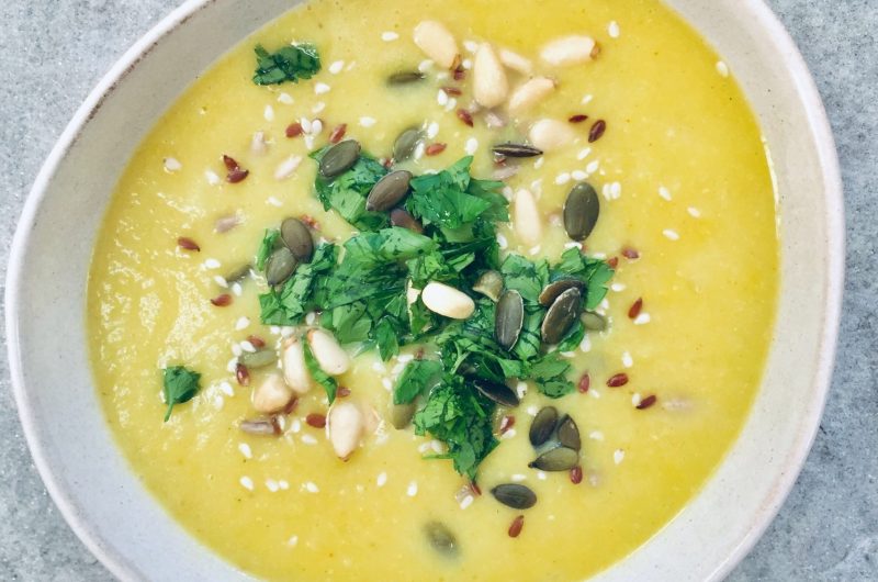 Red Lentils & Cauliflower Soup