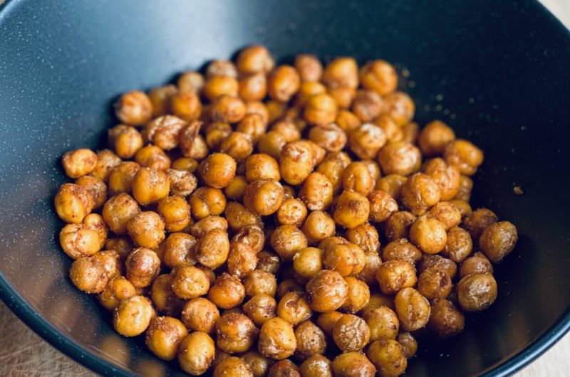 Spicy Roasted Chickpeas
