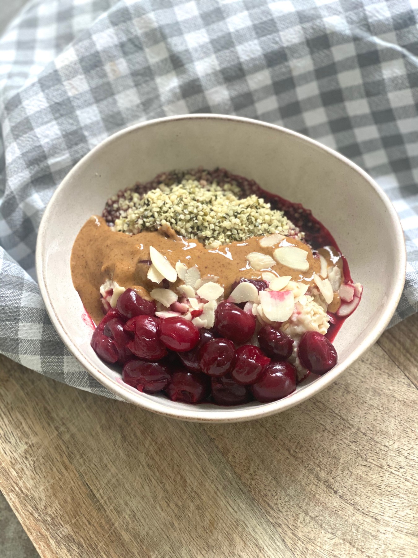 Cherry Compote Oatmeal