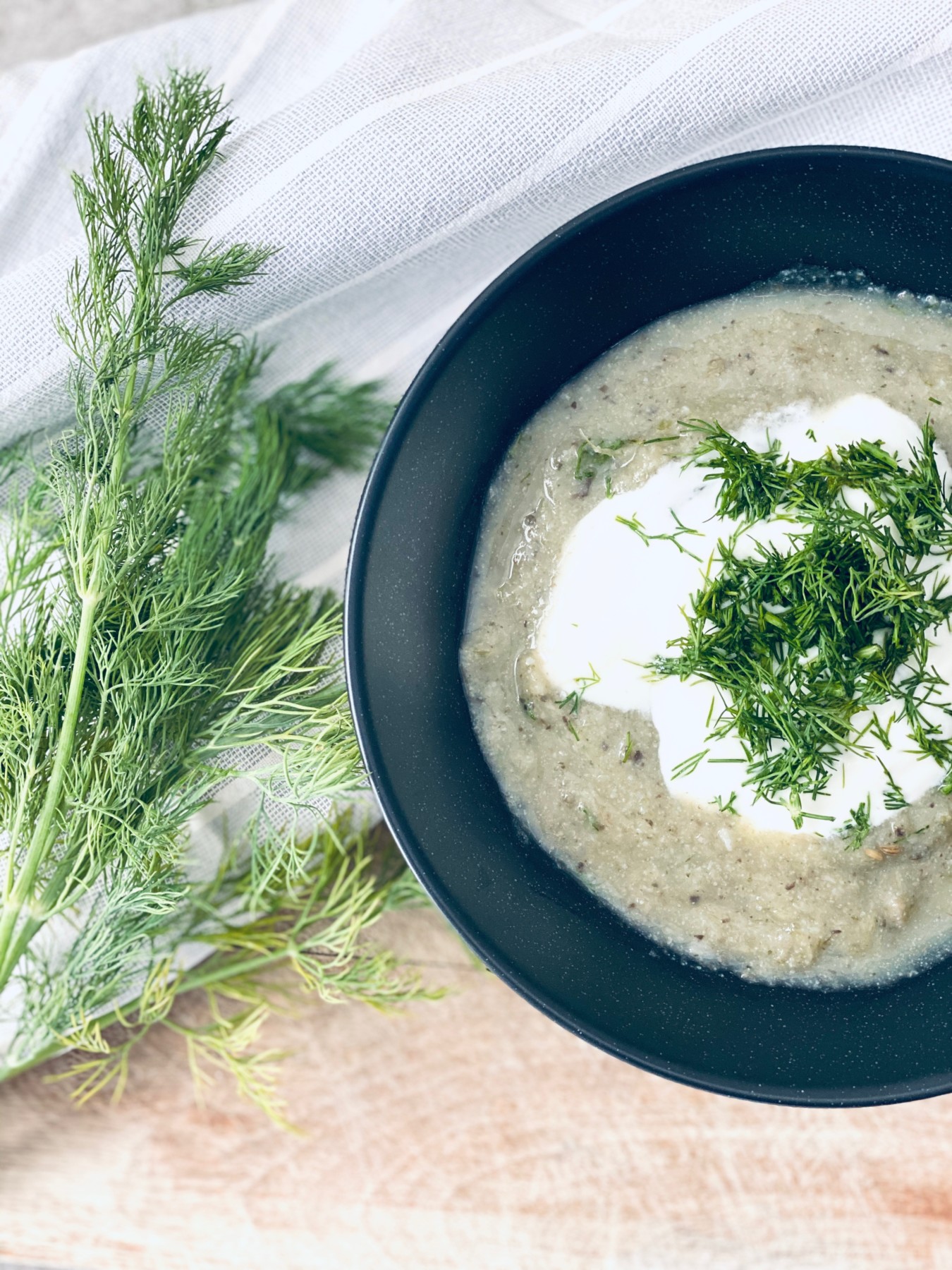 Mushroom & Cauliflower Soup